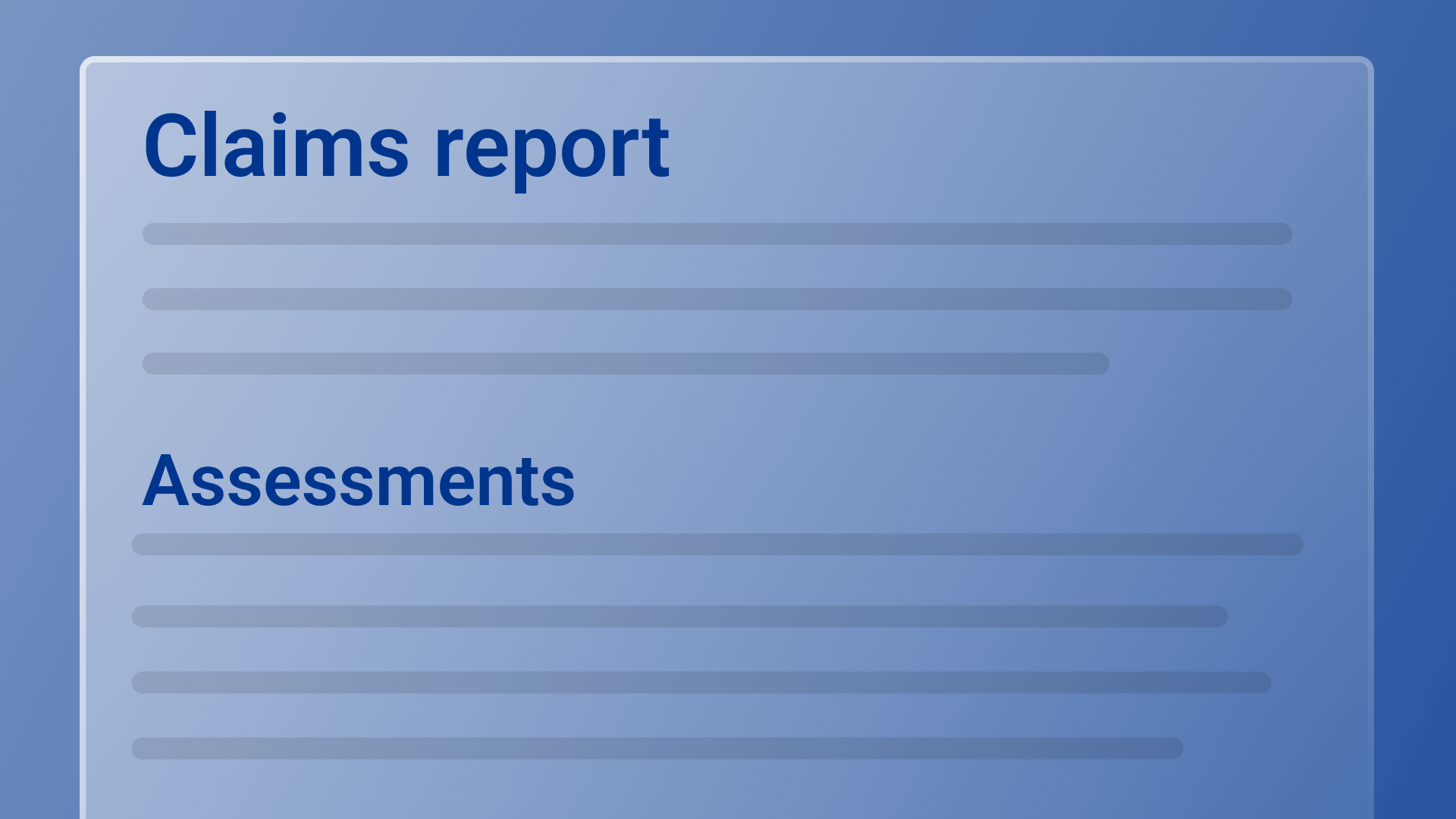 Step 3 Claims Report 