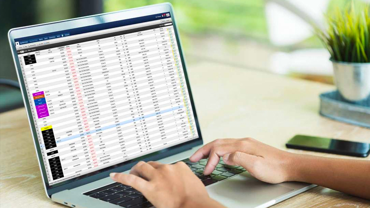 Hands Typing On A Laptop 