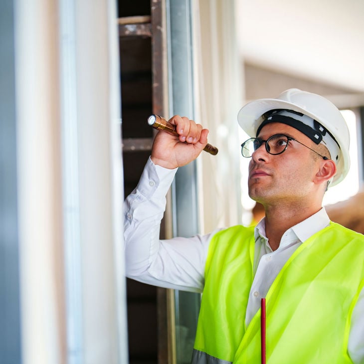 Property Inspector In Commercial Space