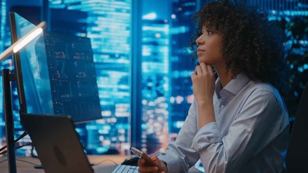 Fraudshare Woman Computer Office 