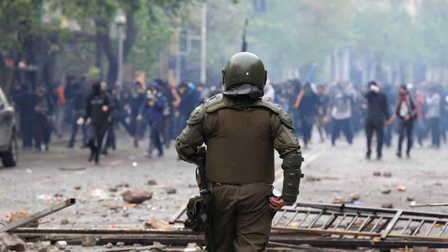 Soldier During Civil Unrest 1 