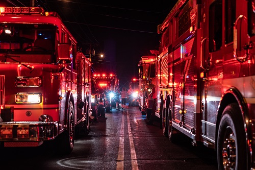 Fire trucks