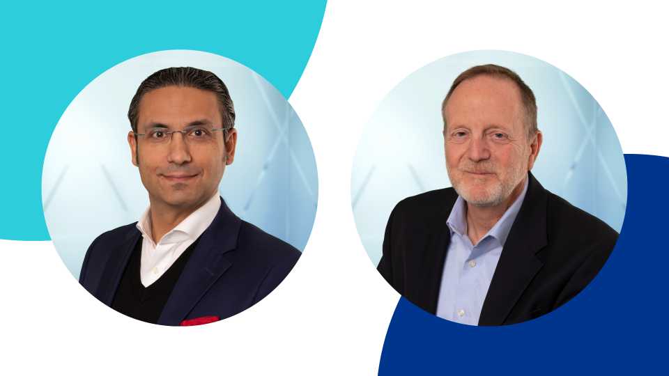 Maroun Mourad and Rich Della Rocca headshots