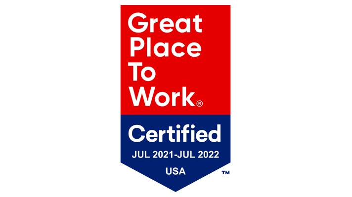 Great Place to Work certification badge US