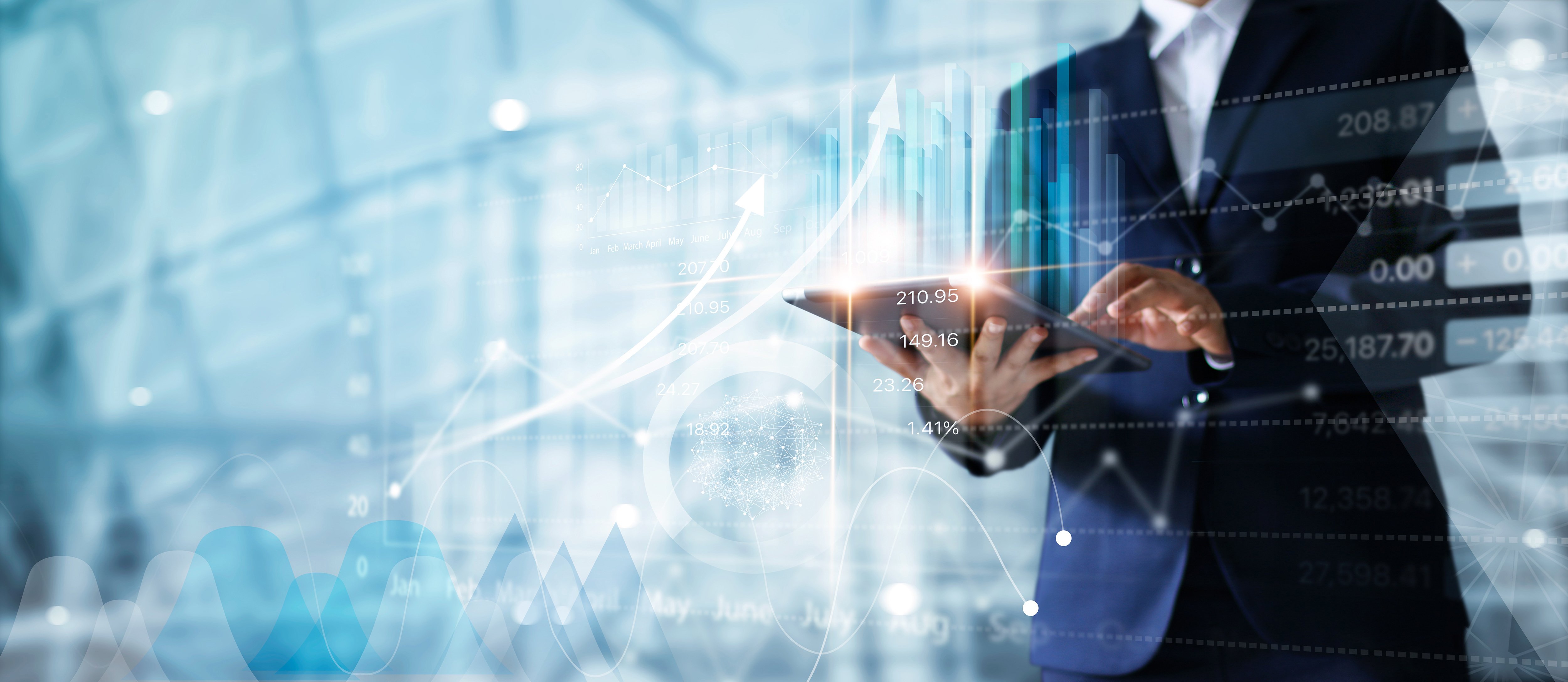 Person holding tablet