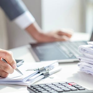 Handing Signing A Contract 