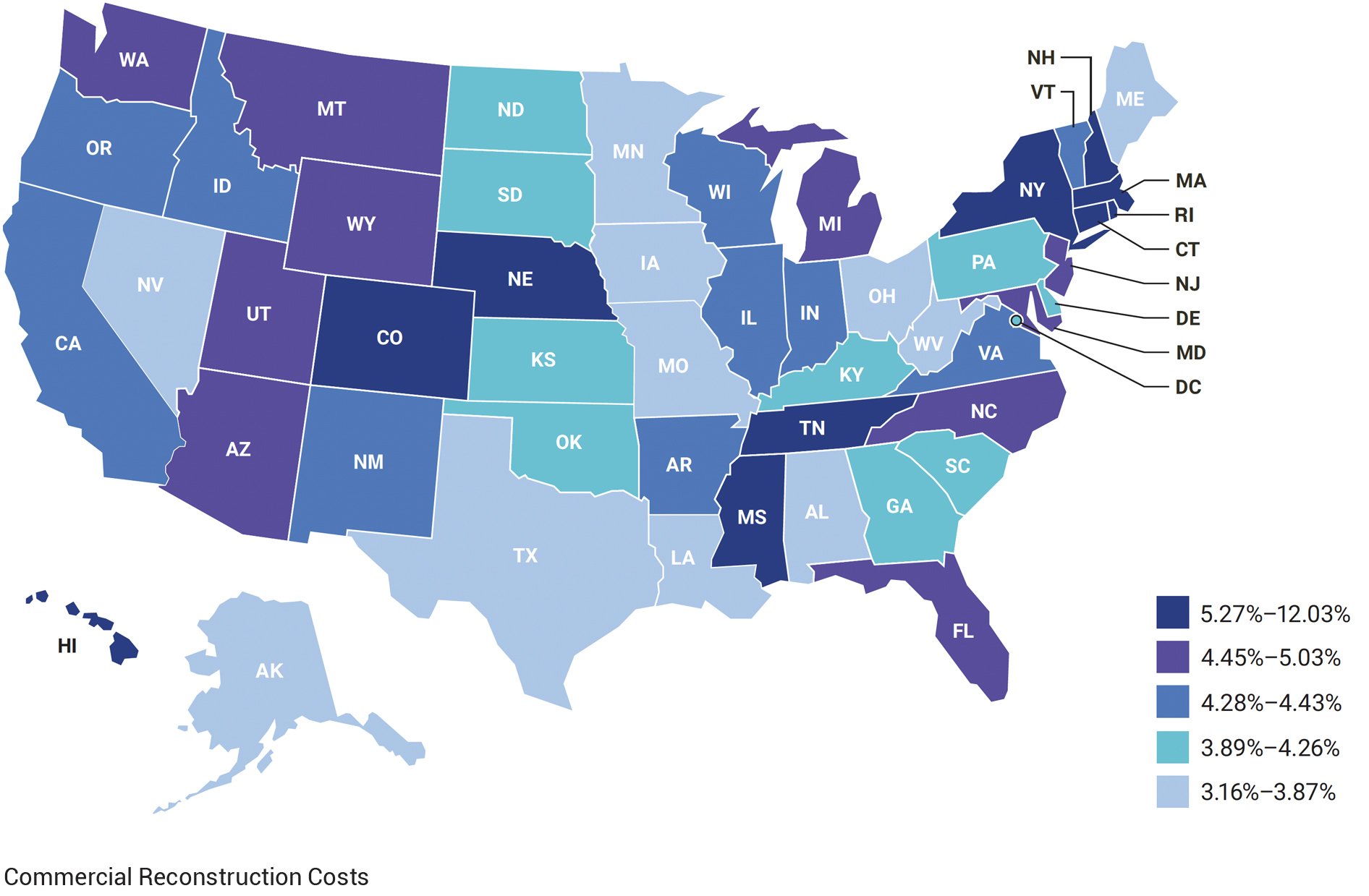 commercial reconstruction cost q2 2024