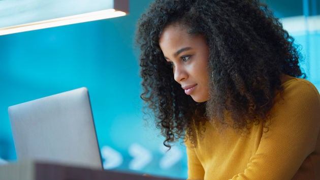 Women Working On Laptop 