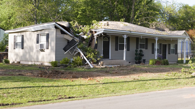Destroyed House 
