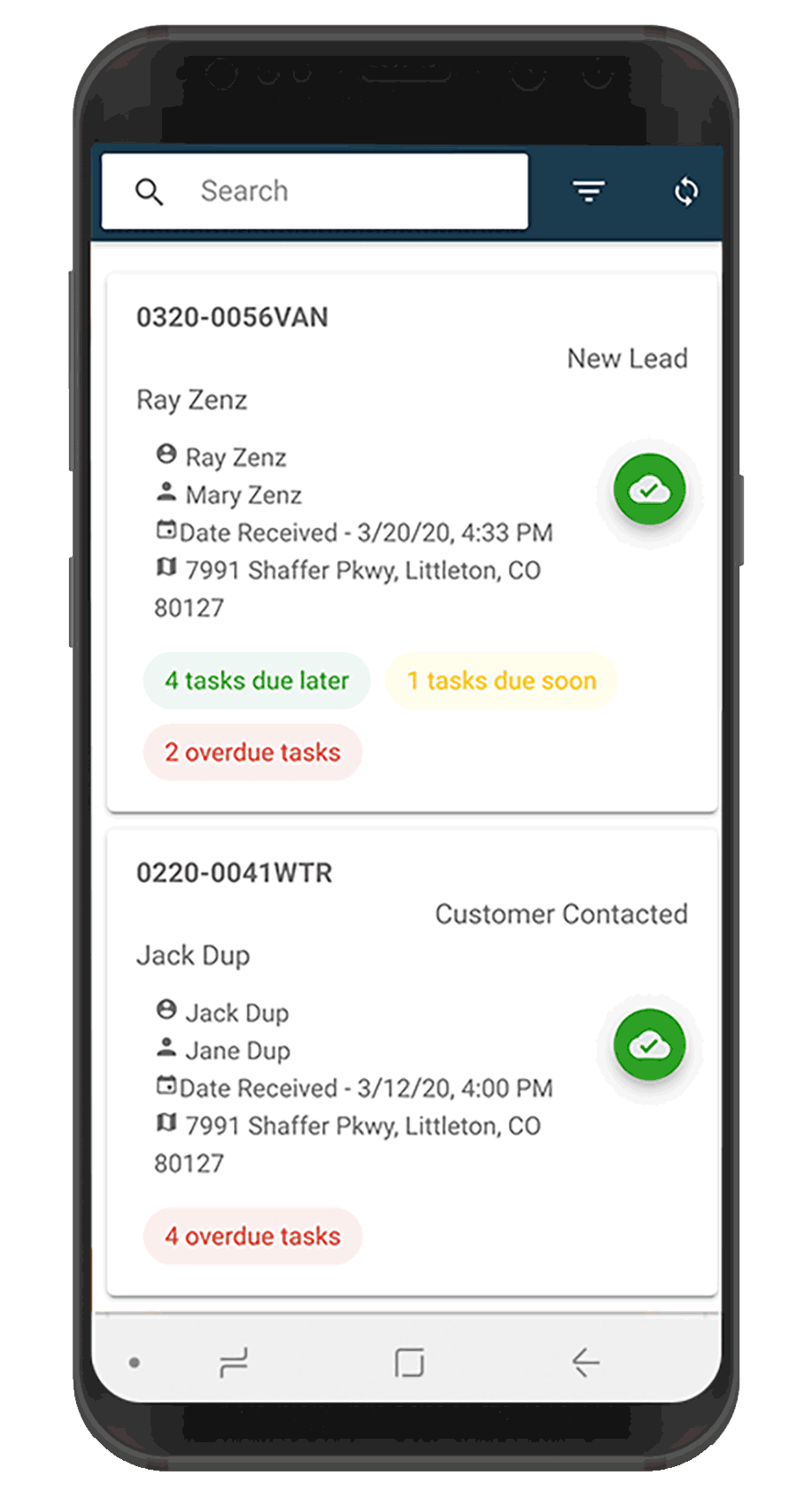 restoration manager mobile capability