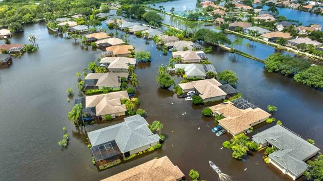 Flooded Neighborhood 