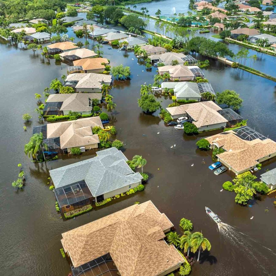 Flooded Neighborhood 