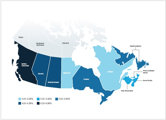 360Value Canada map