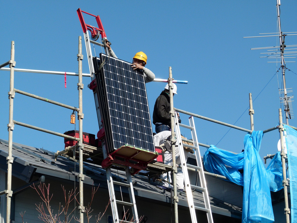 Roof top installation