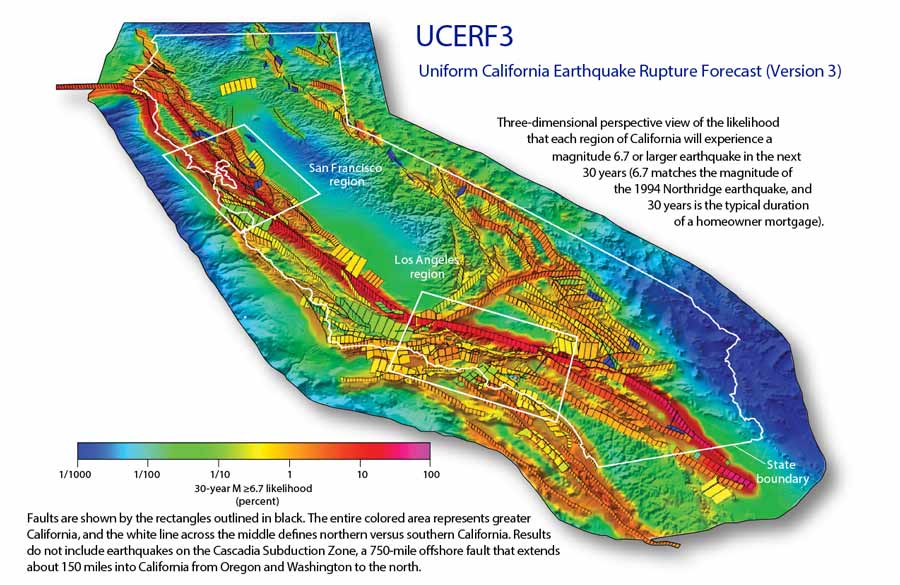 Uniform California Earthquake Rupture Forecast Version 3
