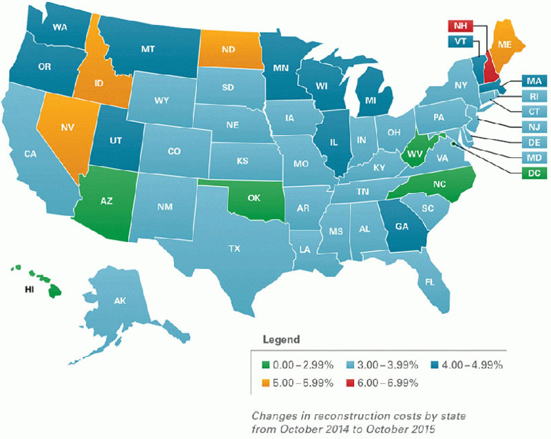 360value reconstruction cost state map united states