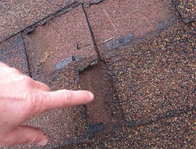 Shingle damage on aging roofs is expensive and difficult to inspect