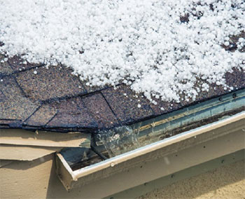 Impact of hail on roof-related insurance losses