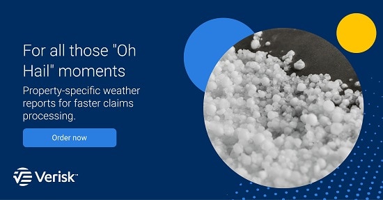 Property-specific weather reports for faster claims processing