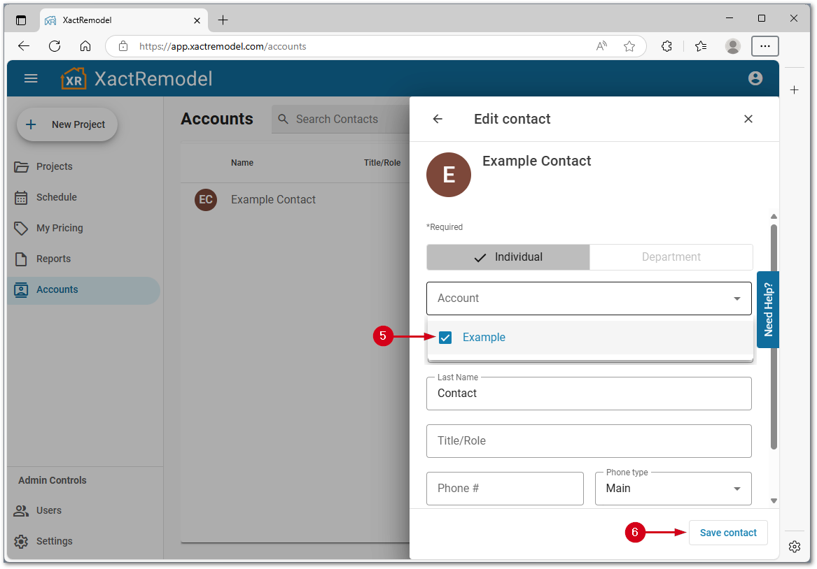 XRContactAddAccount