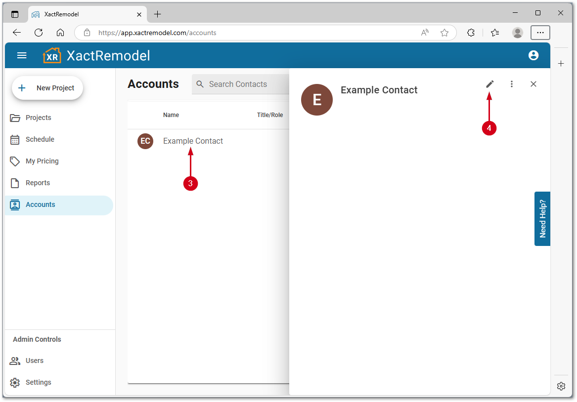 XREditContact