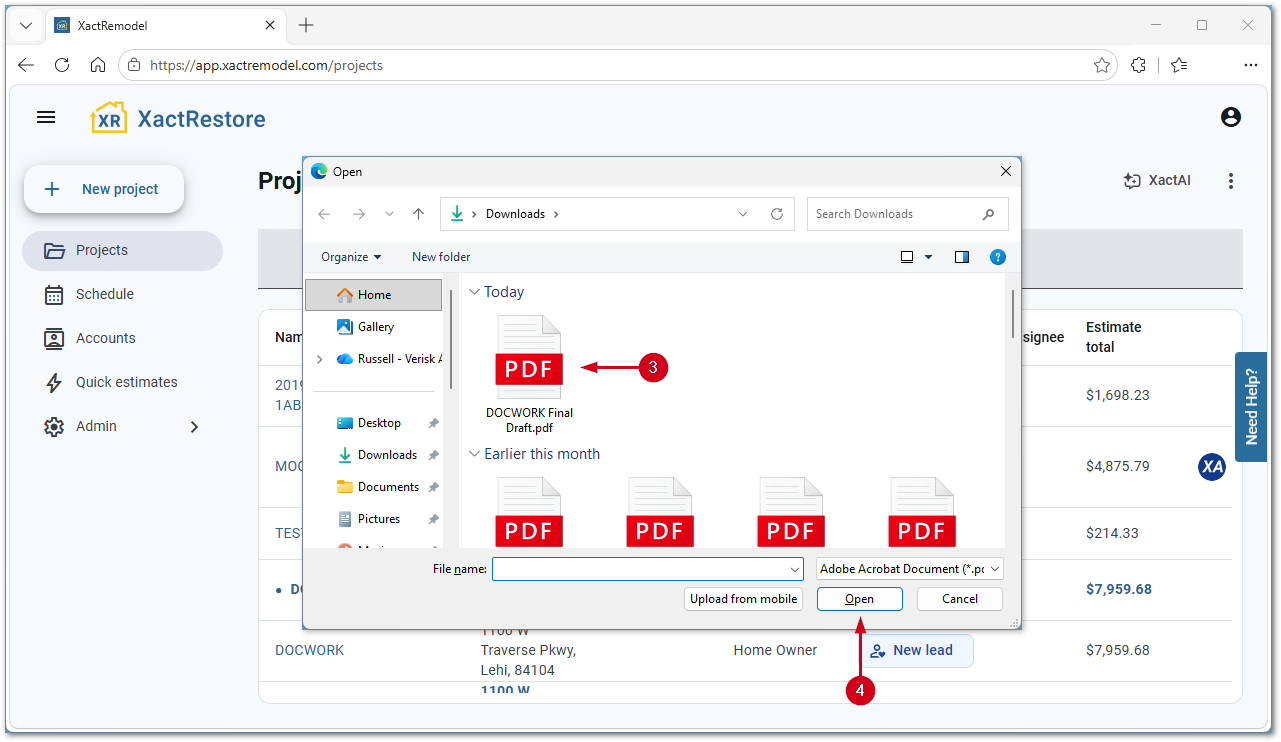XRSelectPDF