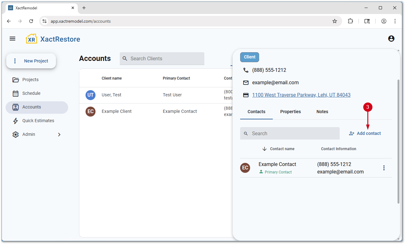 XRClientAddContact