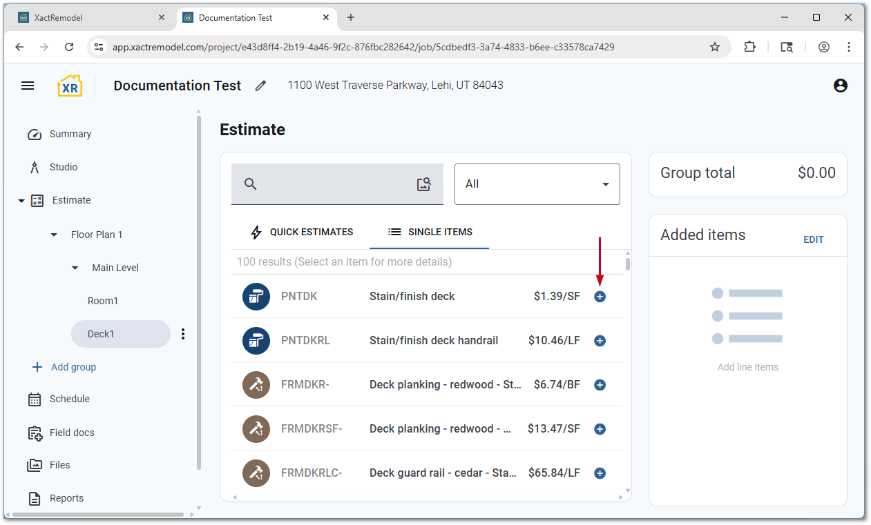 XRSingleItemSearchAdd