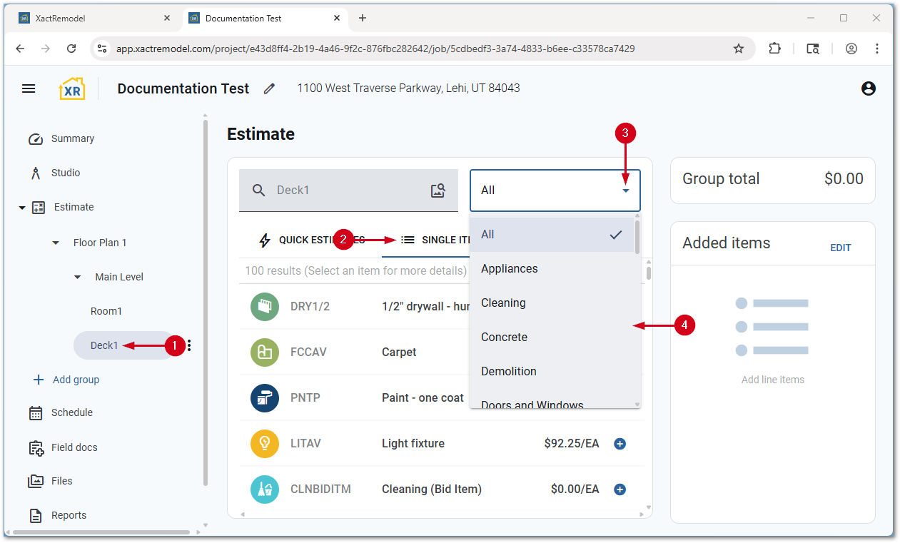 XRSingleItemSearchCatMenu