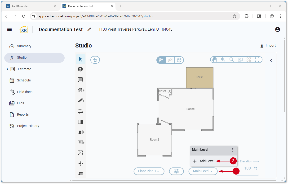 XRStudioAddLevelButton