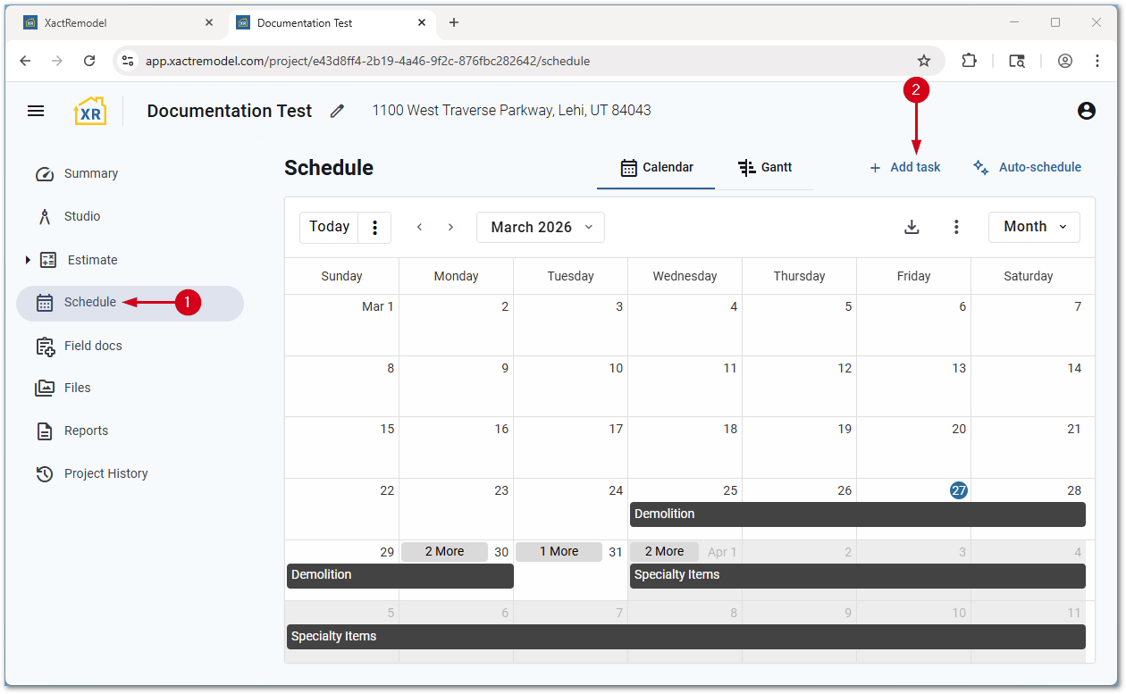 XRProjectScheduleAdd