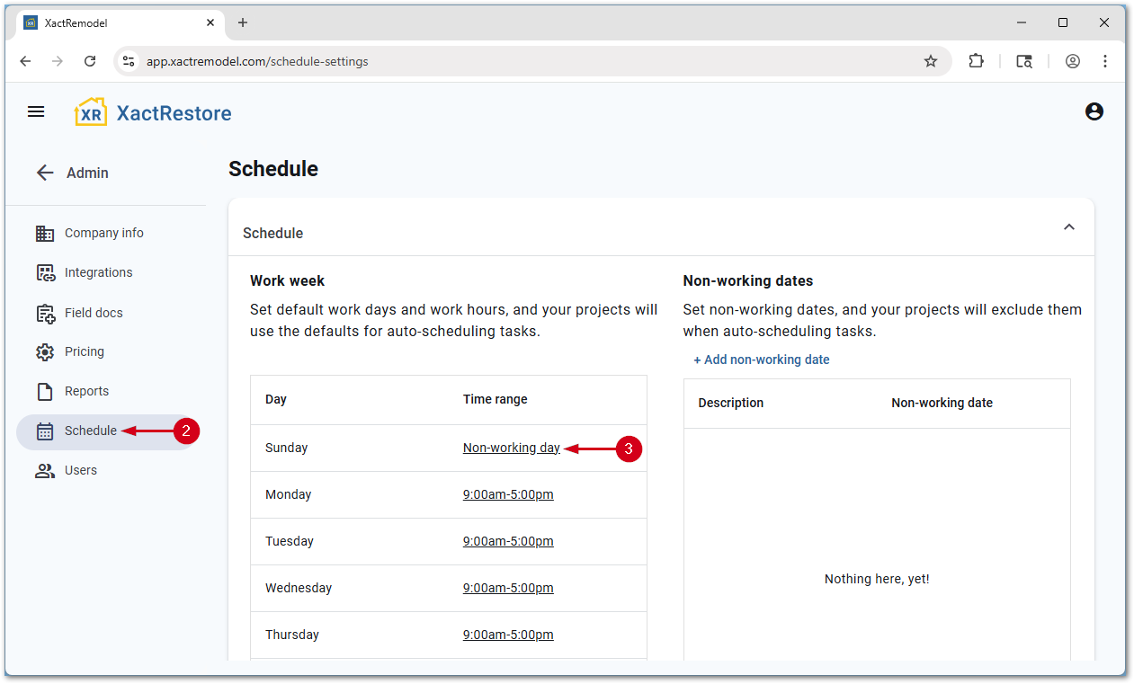 XRSettingsScheduleSelectDate