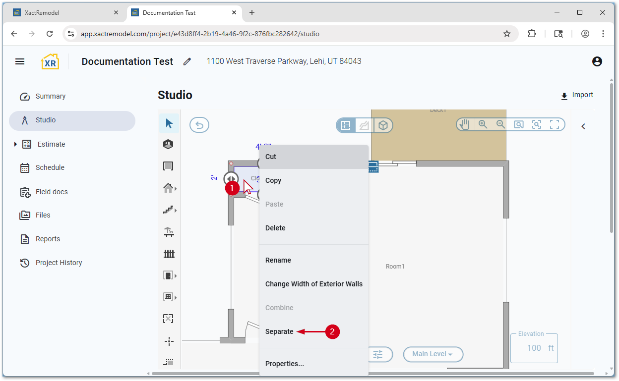 XRStudioSeparateMenu