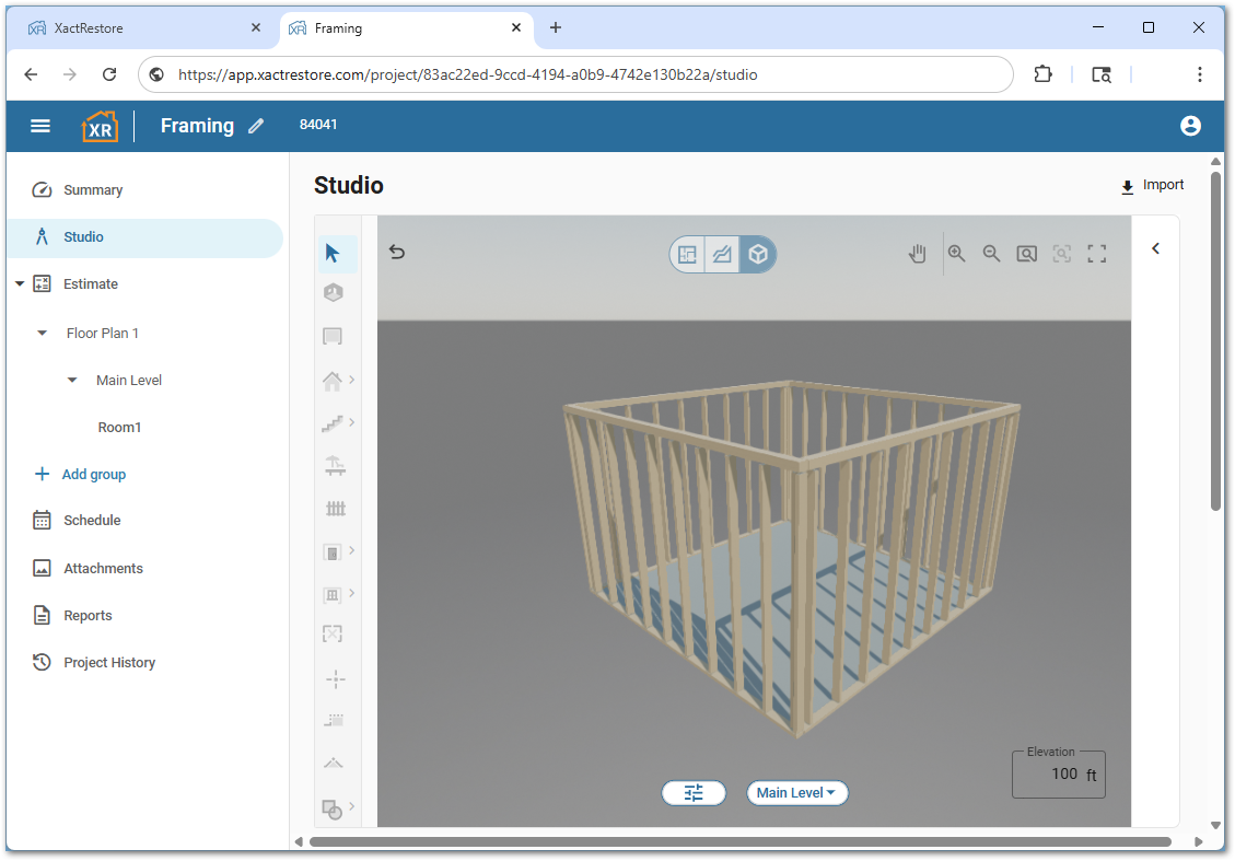 XRShowFramingResults3D