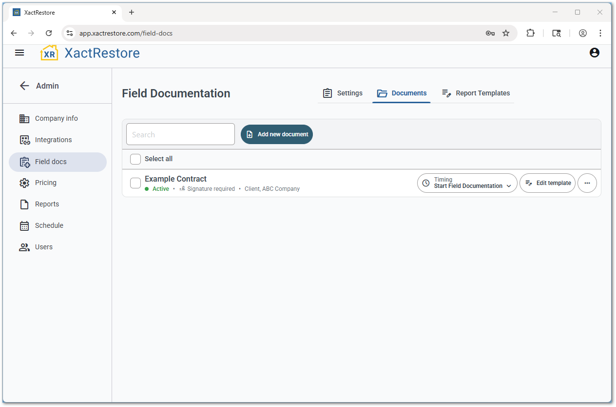 XRFDDocumentsHomewithDocs