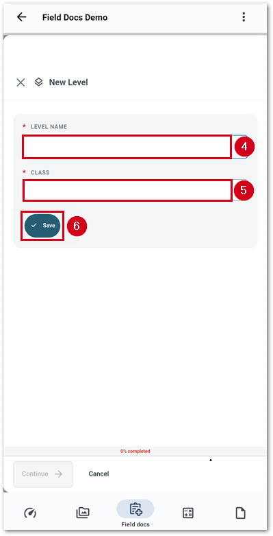 XRFDMobileAddLevelForm